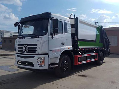 东风专底压缩垃圾车 国六