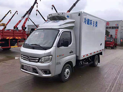 国六福田祥铃M1后双轮冷藏车