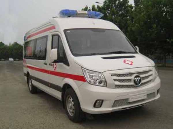 国六福田图雅诺长轴救护车