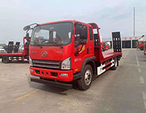 国六解放虎V平板车运输车