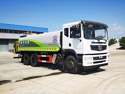 国六东风华神后双桥洒水车