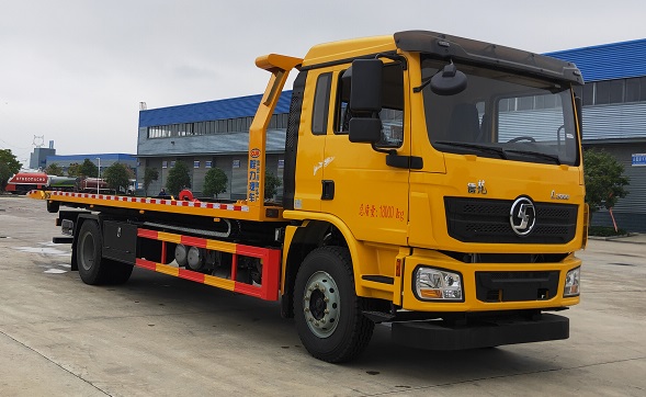 陕汽德龙一拖二清障车