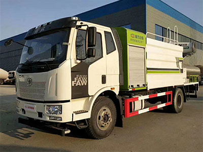 国六解放12吨多功能抑尘车